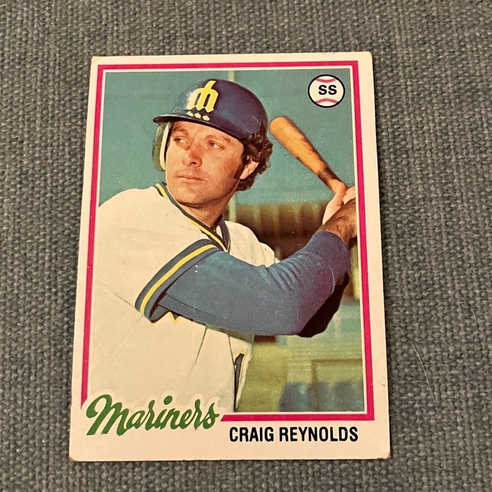 1978 Topps Seattle Mariners Baseball Card Trading Card - Picture 1 of 2